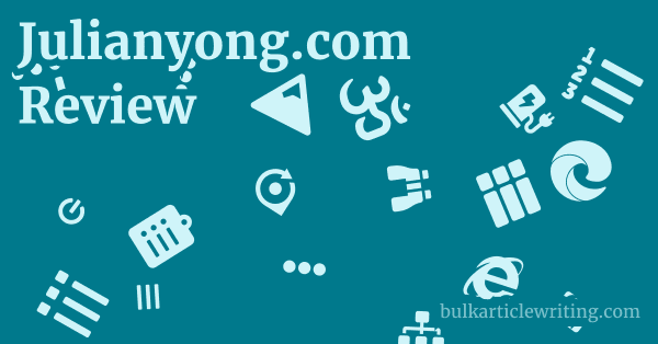 Julianyong.com Review 1 by