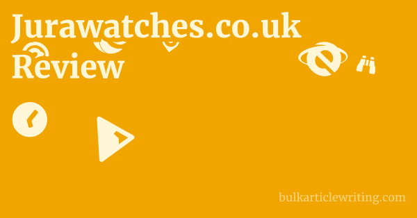 Jurawatches.co.uk Review 1 by