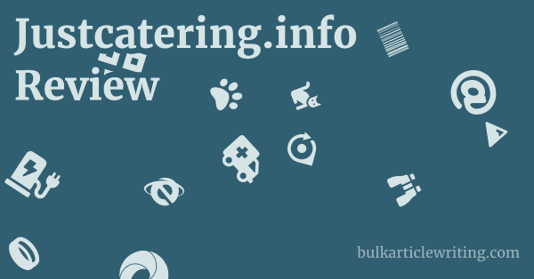 Justcatering.info Review 1 by