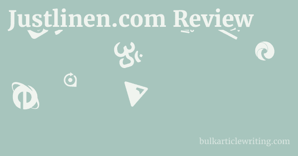 Justlinen.com Review 1 by