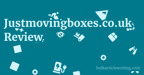 Justmovingboxes.co.uk Review 1 by