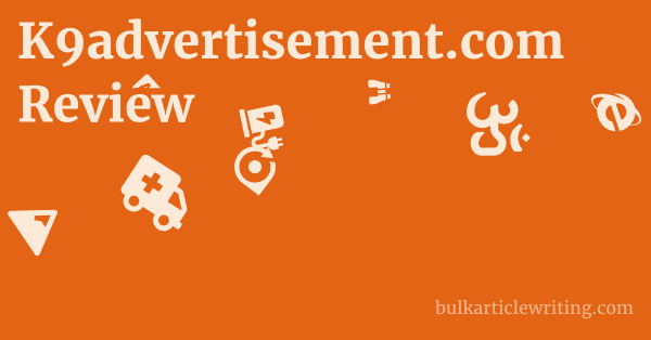 K9advertisement.com Review 1 by Partners