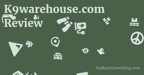 K9warehouse.com Review 1 by