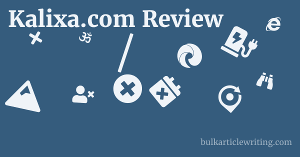 Kalixa.com Review 1 by
