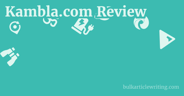 Kambla.com Review 1 by