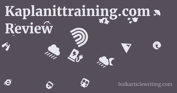 Kaplanittraining.com Review 1 by