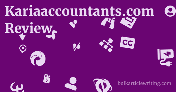 Kariaaccountants.com Review 1 by