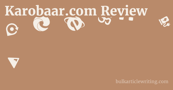 Karobaar.com Review 1 by