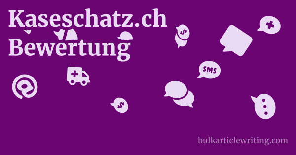 Kaseschatz.ch Bewertung 1 by