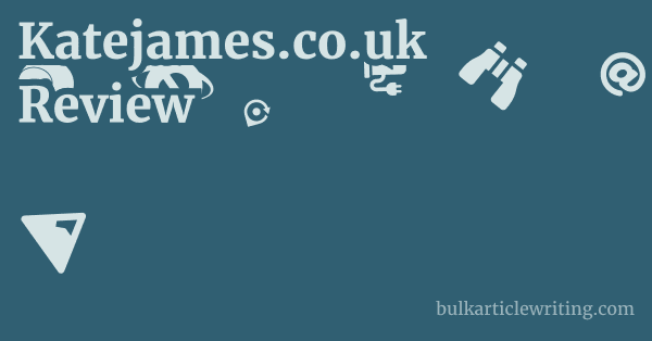 Katejames.co.uk Review 1 by