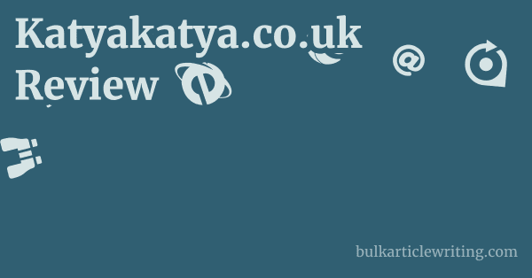 Katyakatya.co.uk Review 1 by