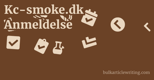 Kc-smoke.dk Anmeldelse 1 by