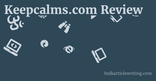 Keepcalms.com Review 1 by