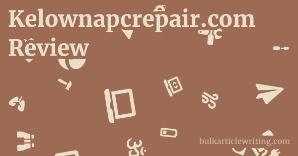 Kelownapcrepair.com Review 1 by