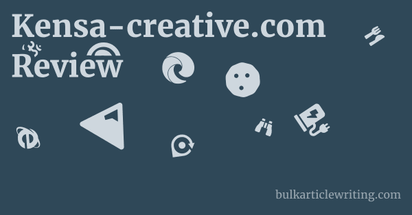Kensa-creative.com Review 1 by