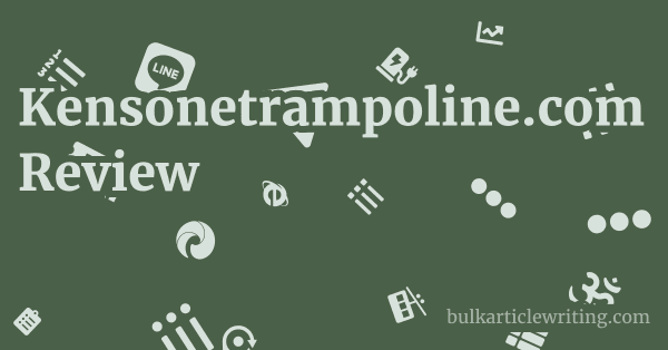 Kensonetrampoline.com Review 1 by
