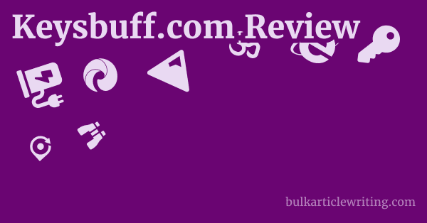 Keysbuff.com Review 1 by