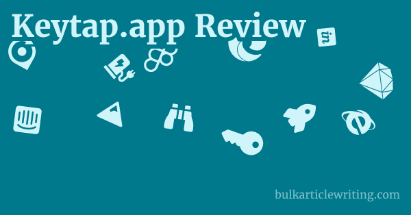 Keytap.app Review 1 by
