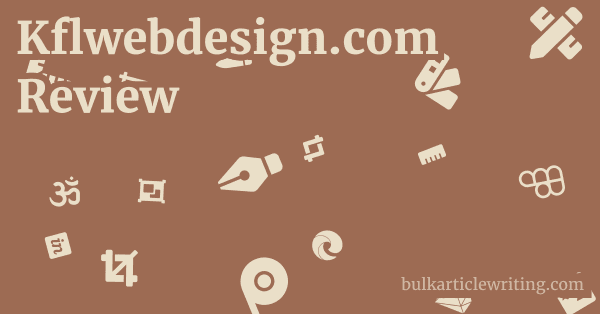 Kflwebdesign.com Review 1 by