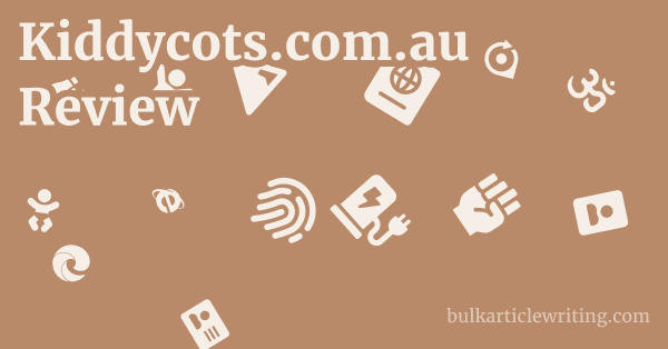 Kiddycots.com.au Review