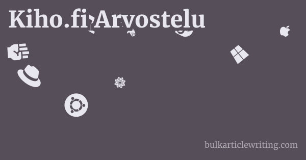 Kiho.fi Arvostelu 1 by