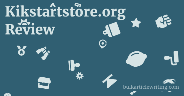 Kikstartstore.org Review 1 by