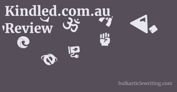 Kindled.com.au Review 1 by