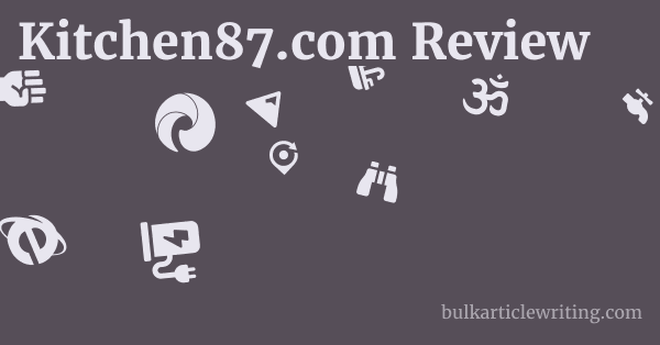 Kitchen87.com Review 1 by