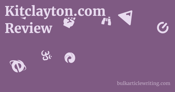 Kitclayton.com Review 1 by