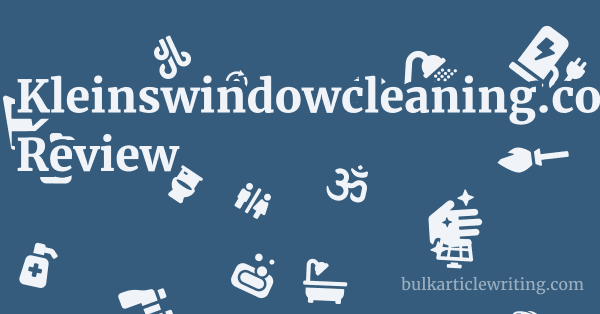 Kleinswindowcleaning.com Review 1 by