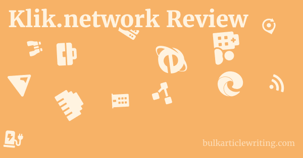 Klik.network Review 1 by