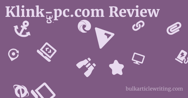 Klink-pc.com Review 1 by