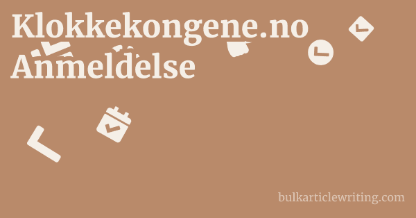 Klokkekongene.no Anmeldelse 1 by Partners