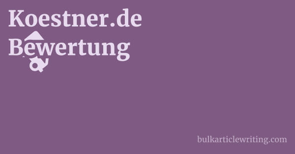 Koestner.de Bewertung 1 by