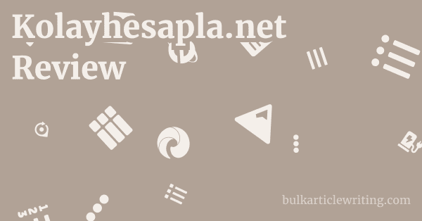 Kolayhesapla.net Review 1 by
