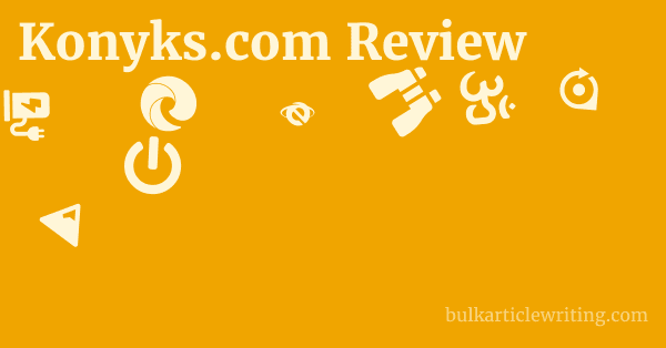 Konyks.com Review 1 by