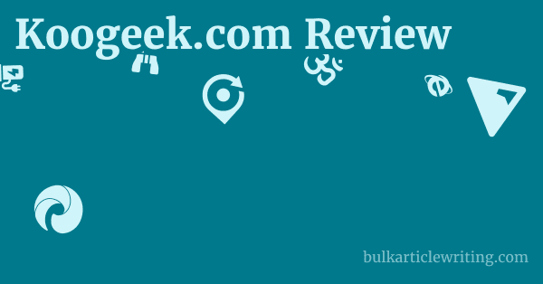 Koogeek.com Review 1 by