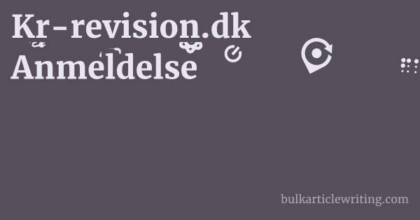 Kr-revision.dk Anmeldelse 1 by Partners