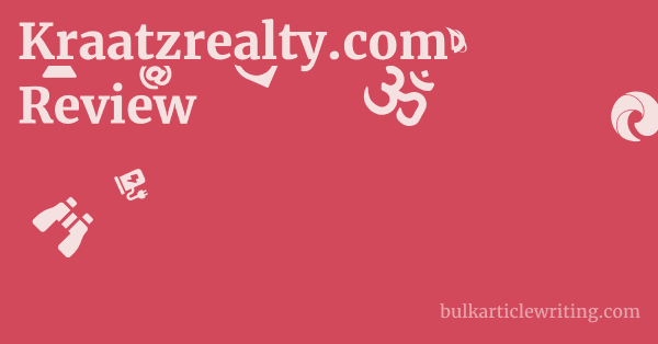 Kraatzrealty.com Review 1 by