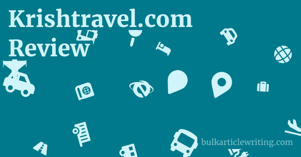 Krishtravel.com Review 1 by