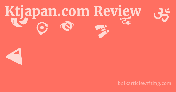 Ktjapan.com Review 1 by Partners