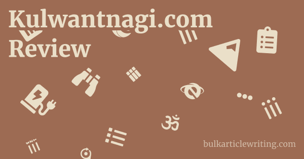 Kulwantnagi.com Review 1 by Partners