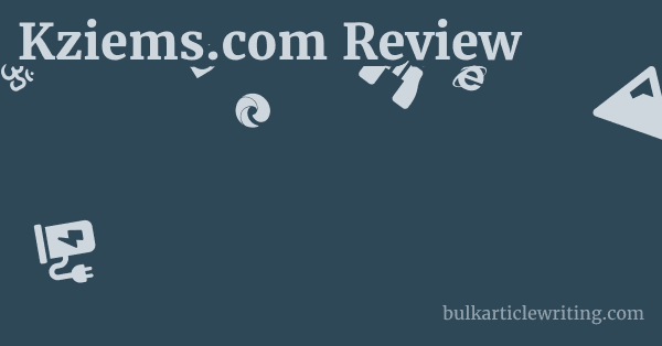 Kziems.com Review 1 by Partners