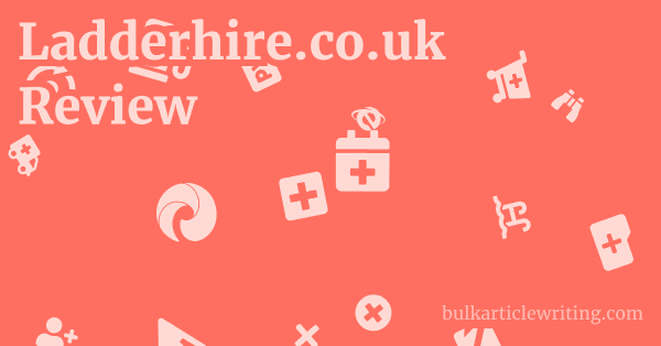Ladderhire.co.uk Review 1 by
