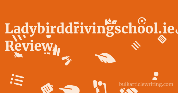 Ladybirddrivingschool.ie Review 1 by