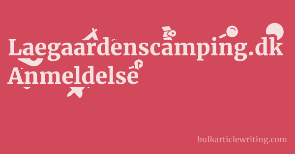 Laegaardenscamping.dk Anmeldelse 1 by Partners