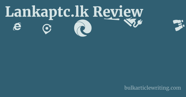 Lankaptc.lk Review 1 by