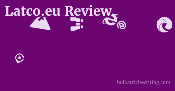 Latco.eu Review 1 by