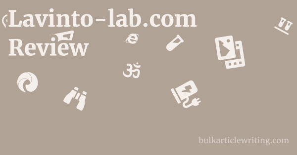 Lavinto-lab.com Review 1 by