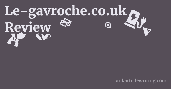 Le-gavroche.co.uk Review 1 by